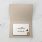 誕生日猫 カード (内部)