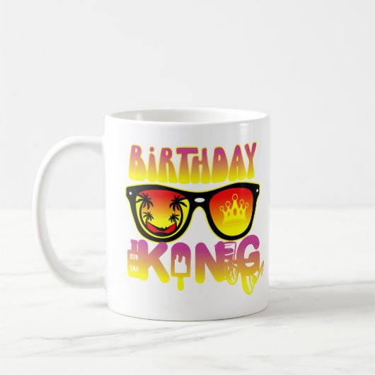 誕生日王 コーヒーマグカップ (左)