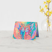 誕生日生まれにジェミニになる カード (黄色い花)