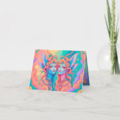 誕生日生まれにジェミニになる カード (正面)