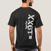 誕生日生まれ任意の年伝説ヴィンテージ動揺して Tシャツ (裏面)