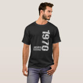 誕生日生まれ1970素晴らし年から1970ヴィンテージ Tシャツ (正面フル)