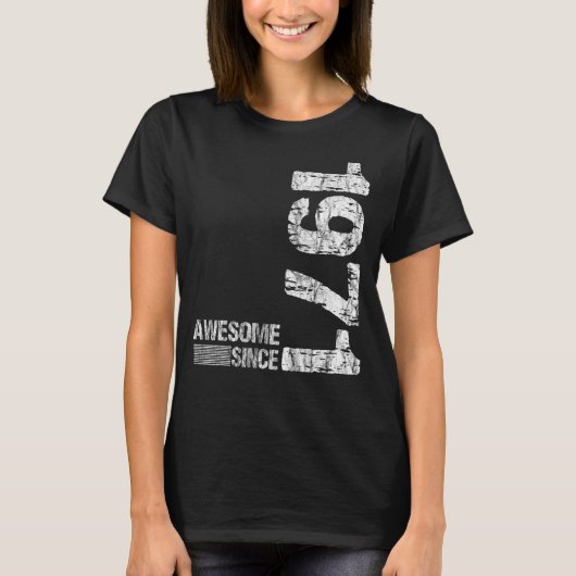 誕生日生まれ1971素晴らし年から1971ヴィンテージ Tシャツ (正面)