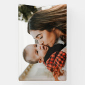 誕生日用のオリジナル写真 横断幕 (縦)