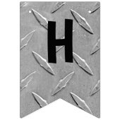 誕生日用アルミニウムダイヤモンドメッキ バンティングフラッグ (第2の旗)