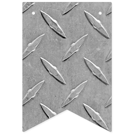 誕生日用アルミニウムダイヤモンドメッキ バンティングフラッグ (第1の旗)