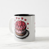 誕生日用ウォーターボトル ツートーンマグカップ (正面左)