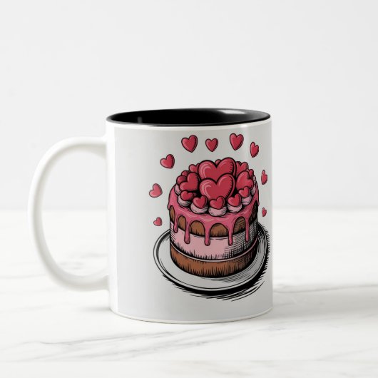 誕生日用ウォーターボトル ツートーンマグカップ (左)