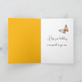 誕生日用バタフライジャー カード (内部)