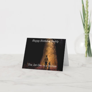 誕生日用パパ サンキューカード