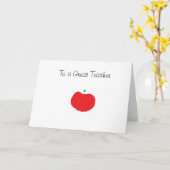 誕生日用先生 カード (黄色い花)