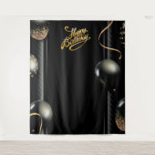 誕生日用背景 タペストリー (正面)