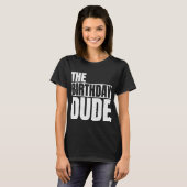 誕生日男の誕生日パーティ家族お揃いB Tシャツ (正面フル)