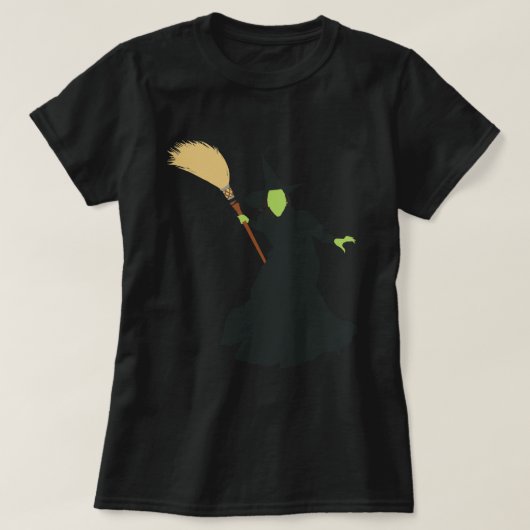 誕生日男性へのためのオズギフトの女性魔法使い Tシャツ (デザイン正面)