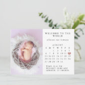 誕生日発表カレンダー セーブザデート (スタンド正面)