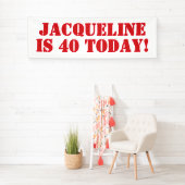 誕生日発表 横断幕 (インサイチュ)