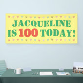 誕生日発表 横断幕 (トレードショー)