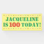 誕生日発表 横断幕 (横)