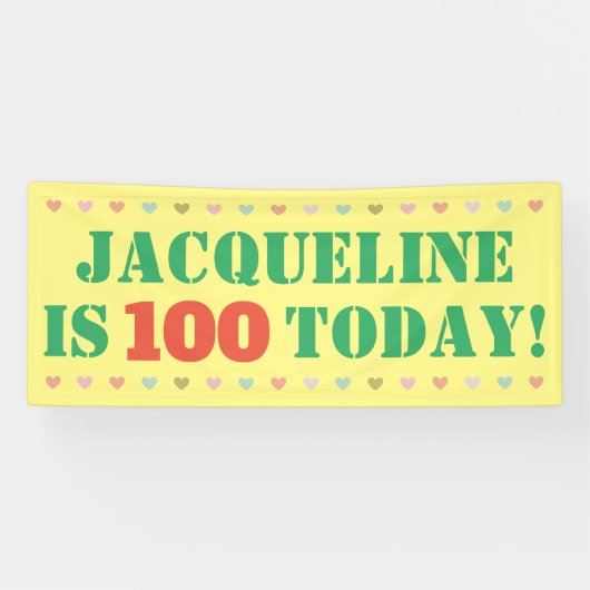 誕生日発表 横断幕 (横)