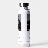 誕生日白黒写真人神話の伝説 ウォーターボトル (左面)