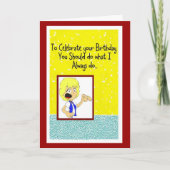 誕生日知恵 カード (正面)