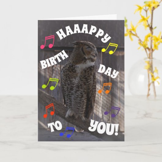 誕生日知恵 カード (黄色い花)