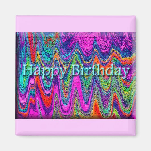 誕生日磁石 マグネット (正面)