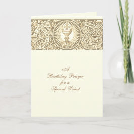 誕生日祈りの言葉ユーチャーリストラテン祈りの言葉for Putor カード