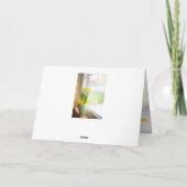 誕生日祈りの言葉聖なる書物、 経典ティーパーティーとダフォジルス カード (裏面)