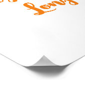 誕生日祈りの言葉 ポスター (角)