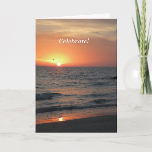 誕生日祝カード カード (正面)