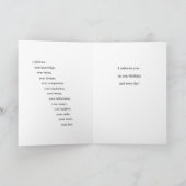 誕生日祝カード カード (内部)