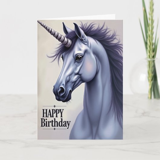 誕生日神話の馬カード カード (正面)