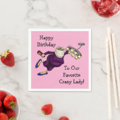 誕生日笑わされるユーモアのナプキン スタンダードカクテルナプキン (インサイチュ)