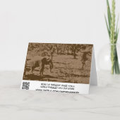 誕生日笑わされる カード (裏面)