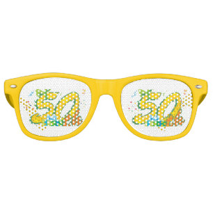 誕生日第50を祝うこと レトロサングラス