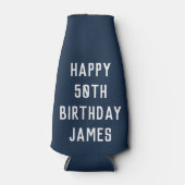 誕生日第50回ネエレガントビーブルースタイリッシュウィーズ ボトルクーラー (正面)