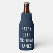 誕生日第50回ネエレガントビーブルースタイリッシュウィーズ ボトルクーラー (ボトル正面)