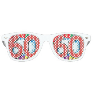 誕生日第60を祝うこと レトロサングラス