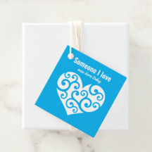 誕生日純粋な青いハート私はCC1219大好き