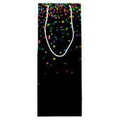 誕生日紙吹雪付き白ワイン ワインギフトバッグ (裏面)