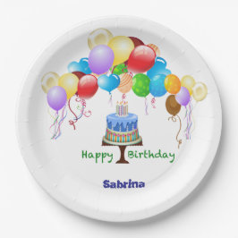 誕生日紙 ペーパープレート