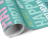 誕生日紙 ラッピングペーパー (ロールコーナー)