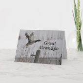 誕生日素晴らしじいちゃん カード (正面)