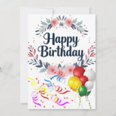 誕生日素晴らしパーティーを開く (正面)