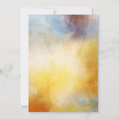 誕生日絵を描パーティーの招待 招待状 (裏面)