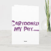 誕生日縁どコリー カード (裏面)