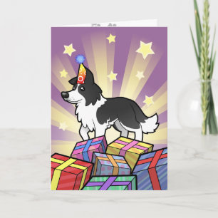 誕生日縁どコリー カード