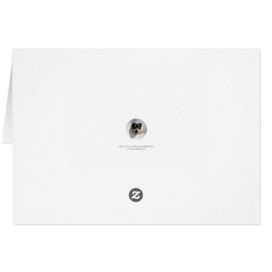 誕生日羊 (裏面横)