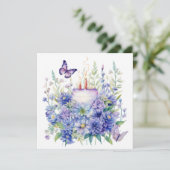 誕生日美しい：エンチャントガーデン誕生日カード (スタンド正面)